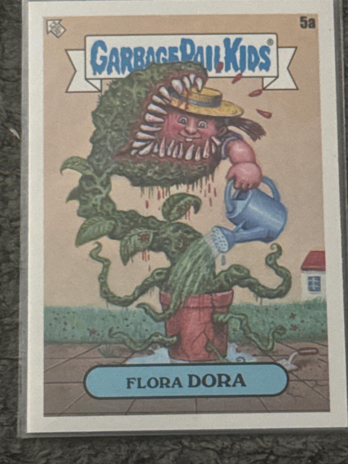 Flora DORA #5A Garbage Pail Kids at Play Let's Get Physical