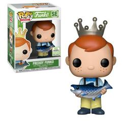 Freddy Funko [Holding Fish Yellow Pants] #SE Funko POP Freddy Funko Prices