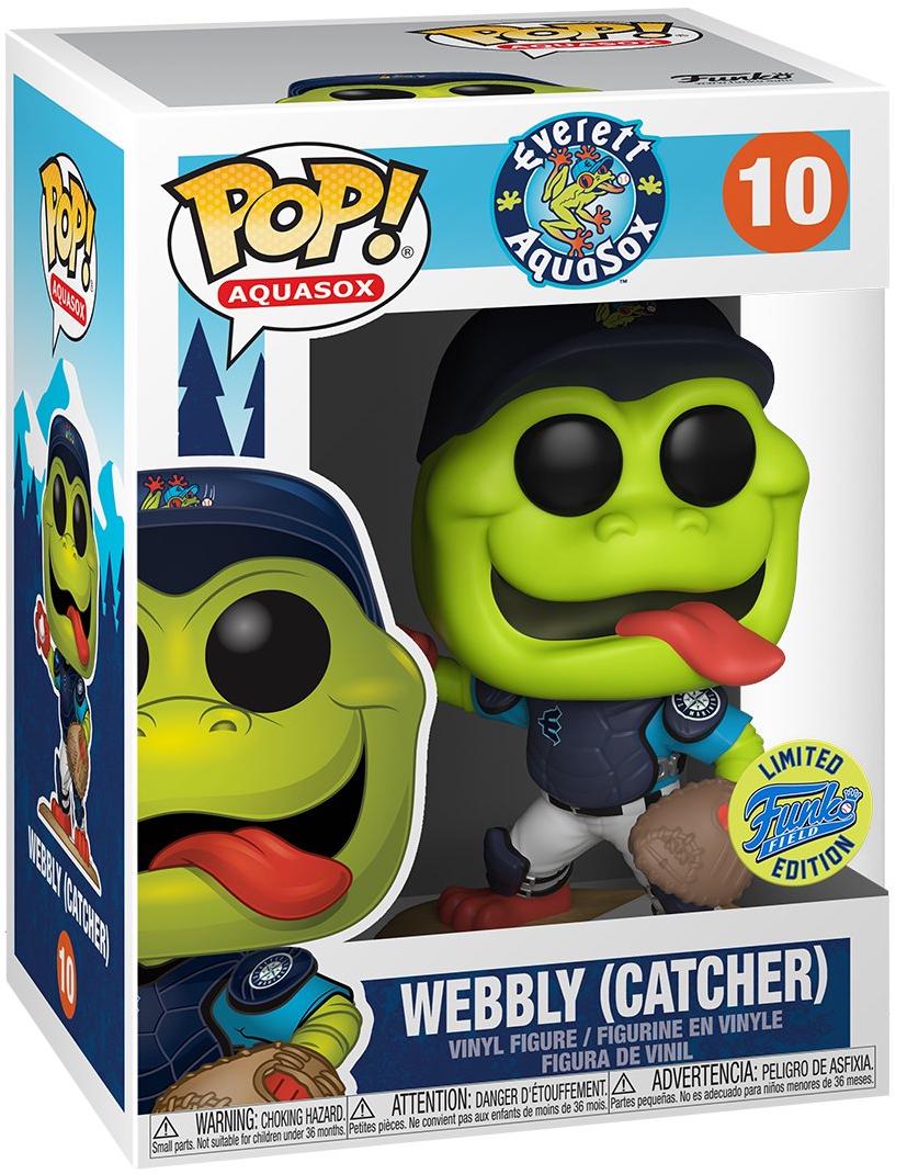 Webbly [Catcher] #10 Funko POP Aquasox