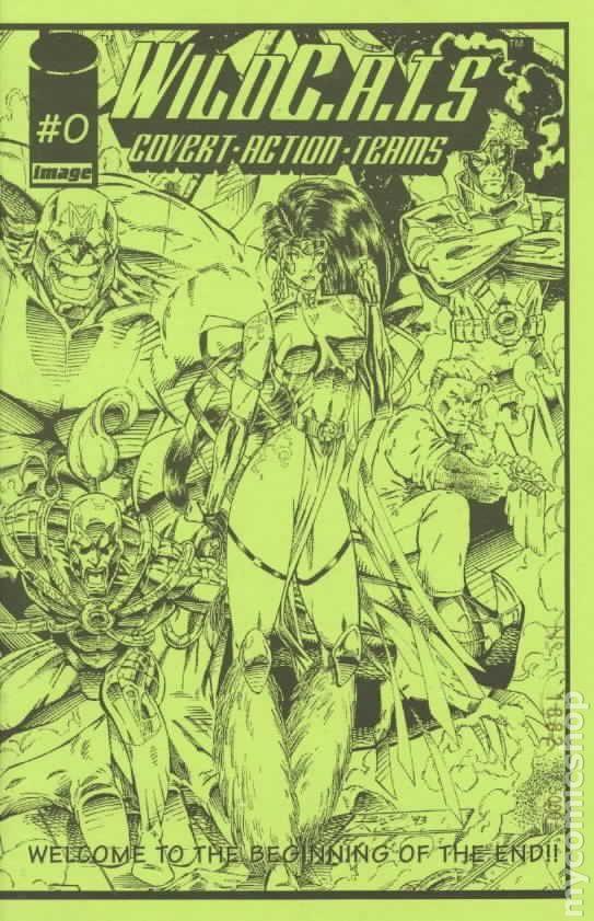 WildCats Ashcan #0 (1993) Comic Books Wildcats