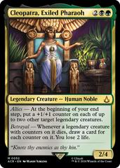 Cleopatra, Exiled Pharaoh [Foil] #52 Magic Assassin's Creed Prices