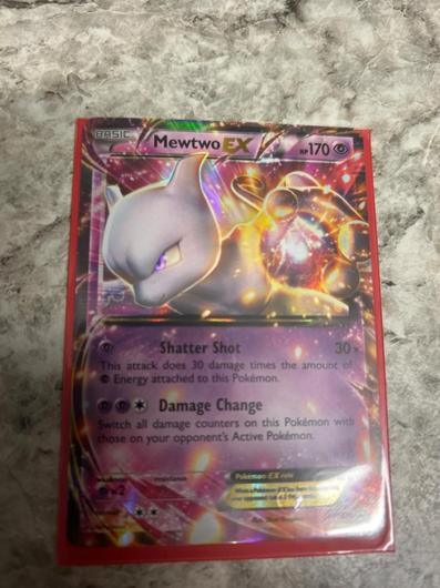 Mewtwo EX #XY107 photo