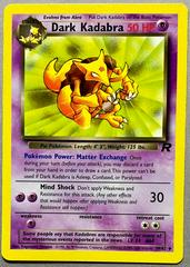 Dark Kadabra #39 Pokemon Team Rocket Prices