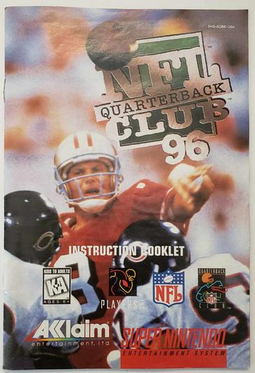 NFL Quarterback Club 96 photo