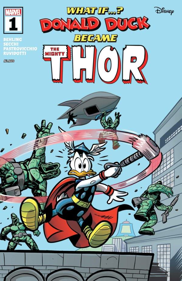 What If? Donald Duck Became Thor #1 (2024) Comic Books What If? Donald Duck Became Thor