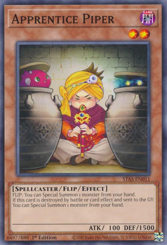 Apprentice Piper STAS-EN011 YuGiOh 2 Player Starter Set