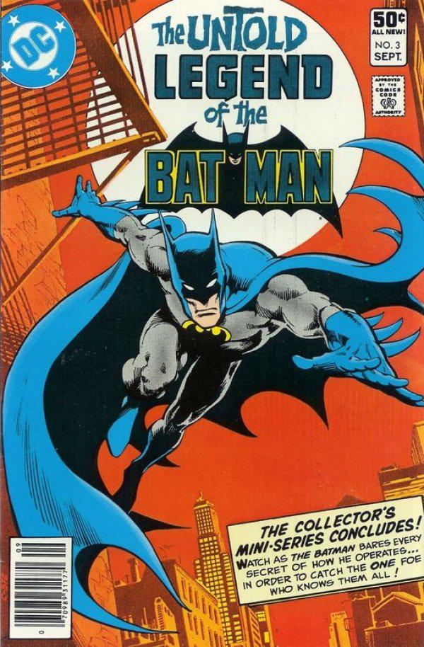 Untold Legend of the Batman #3 (1980) Comic Books Untold Legend Of The Batman