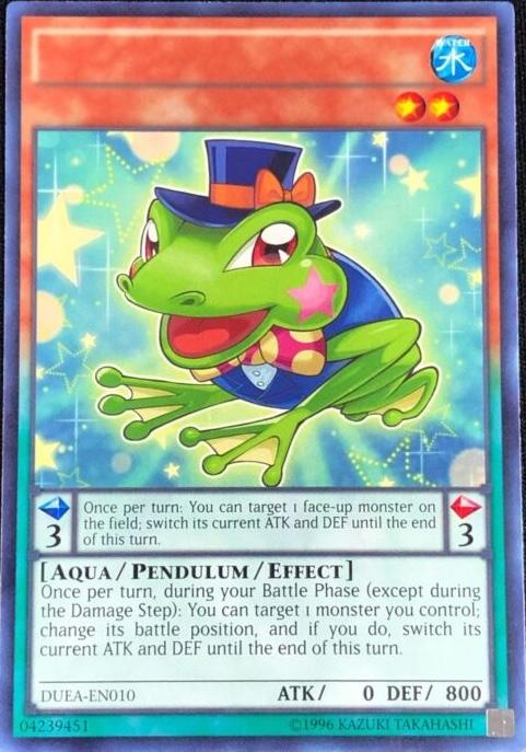 Performapal Turn Toad [Misprint] DUEA-EN010 YuGiOh Duelist Alliance