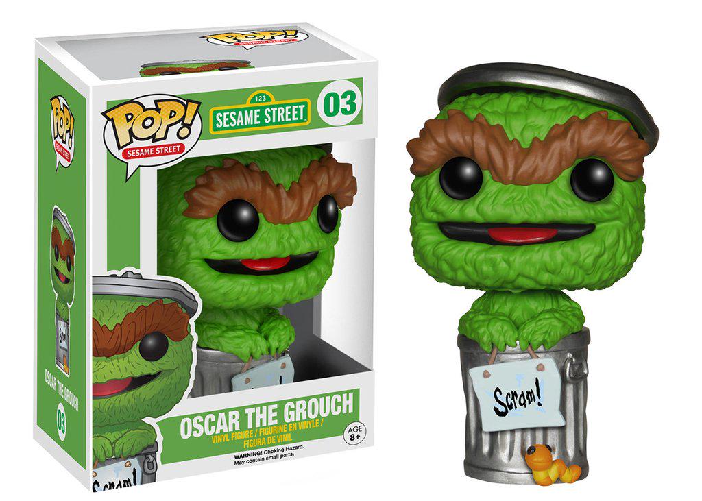 Oscar the Grouch [Green] #3 Funko POP Sesame Street