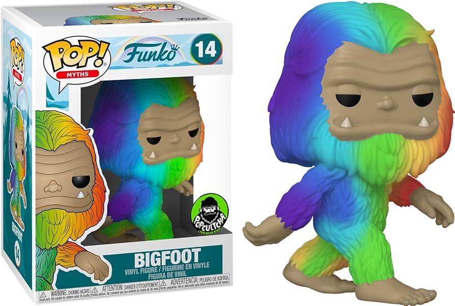 Bigfoot [Rainbow] #14 Funko POP Myths