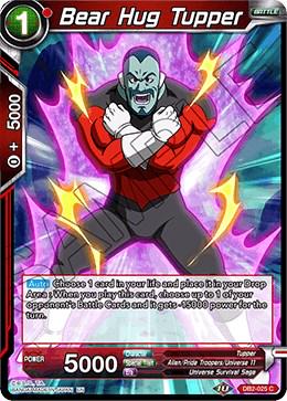 Bear Hug Tupper DB2-025 Dragon Ball Super Divine Multiverse