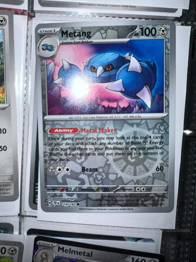 Metang [Reverse Holo] #114 photo