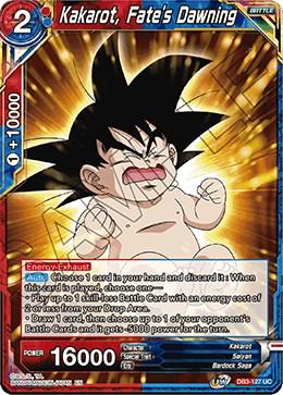 Kakarot, Fate's Dawning DB3-127 Dragon Ball Super Giant Force