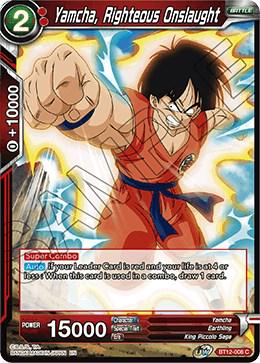 Yamcha, Righteous Onslaught [Foil] BT12-008 Dragon Ball Super Vicious Rejuvenation