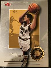 Raef LaFrentz Basketball Cards 2000 Fleer Authority Prices