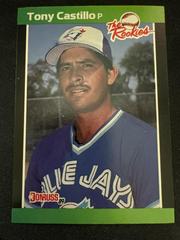 Tony Castillo #12 Baseball Cards 1989 Donruss Rookies Prices