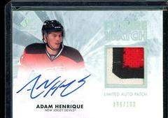 Adam Henrique [Autograph Patch Limited] #239 Hockey Cards 2011 SP Authentic Prices