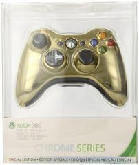 Sealed Packaging - Front | Gold Xbox 360 Wireless Controller Xbox 360