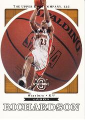 Jason Richardson Basketball Cards 2003 Upper Deck Standing O Prices
