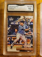 Brandon Lowe #35 Baseball Cards 2019 Panini Diamond Kings Prices