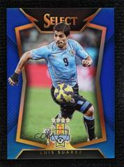 Luis Suarez [Blue Jersey Blue Prizm] Soccer Cards 2015 Panini Select Prices