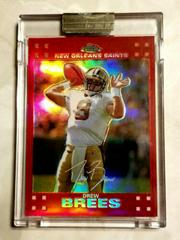 Drew Brees [Red Refractor] #TC116 Football Cards 2007 Topps Chrome Prices