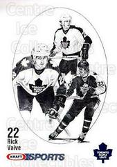 Rick Vaive Hockey Cards 1986 Kraft Drawings Prices