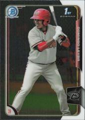 Domingo Leyba #67 Baseball Cards 2015 Bowman Draft Chrome Prices