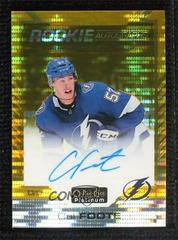 Cal Foote [Seismic Gold] Hockey Cards 2020 O Pee Chee Platinum Rookie Autographs Prices