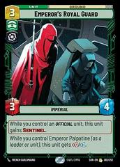 Emperor's Royal Guard #82 Star Wars Unlimited: Spark of Rebellion Prices