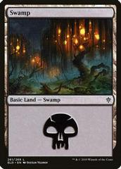 Swamp [Foil] Magic Throne of Eldraine Prices