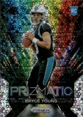 Bryce Young [No Huddle] #4 Football Cards 2023 Panini Prizm Prizmatic Prices