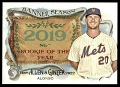 Pete Alonso Baseball Cards 2022 Topps Allen & Ginter Banner Seasons Prices