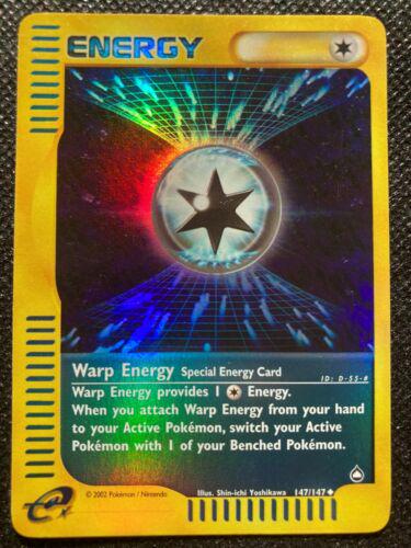 Warp Energy [Reverse Holo] #147 Pokemon Aquapolis