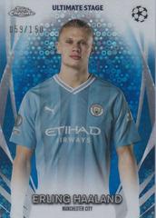 Erling Haaland [Blue] #USC-32 Soccer Cards 2023 Topps UEFA Club Ultimate Stage Prices