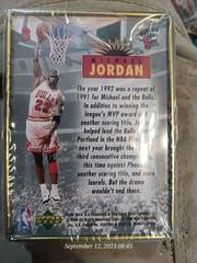 Back | MICHAEL JORDAN Basketball Cards 1996 Upper Deck Jordan Metal