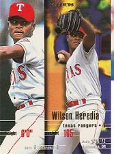 Wilson Heredia Baseball Cards 1995 Fleer Update Prices