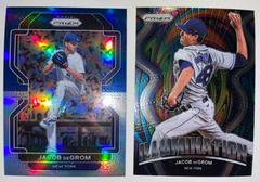 Jacob deGrom [Navy Blue Carolina Prizm] #IL-1 Baseball Cards 2022 Panini Prizm Illumination Prices
