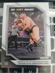 Gunther Wrestling Cards 2022 Panini NXT WWE 2021 Highlights Prices