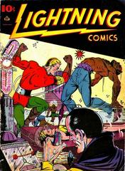 Lightning Comics #5 (1942) Comic Books Lightning Comics Prices