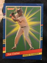 Joe Carter #1 Baseball Cards 1991 Donruss Grand Slammers Prices