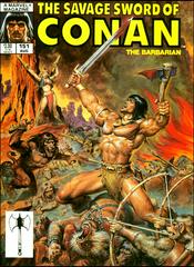 Savage Sword Of Conan The Barbarian #151 (1988) Comic Books Savage Sword of Conan the Barbarian Prices
