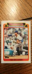 Tim Belcher #29 Baseball Cards 1989 Topps Woolworth Baseball Highlights Prices