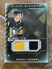 Sidney Crosby [Premium] Hockey Cards 2021 Upper Deck Black Diamond Mine Relics Prices