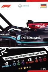 Mercedes AMG Petronas F1 Team Car Puzzle Middle #17 Racing Cards 2021 Topps Turbo Attax Formula 1 Prices