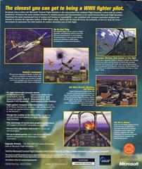 Back Cover | Combat Flight Simulator: WWII Europe Series PC Games