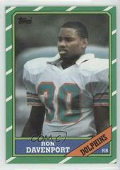 Ron Davenport Football Cards 1986 Topps Prices