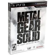  Metal Gear Solid Legacy Collection - Playstation 3