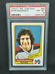 Blair MacDonald #93 Hockey Cards 1976 O-Pee-Chee WHA Prices