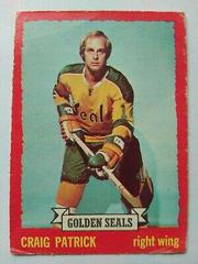 Craig Patrick #52 Hockey Cards 1973 O-Pee-Chee Prices